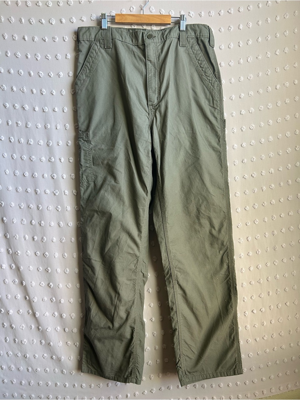 Carhartt Men’s Loose Fit Canvas Utility Work Pant B151 36x34 Light Brown